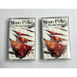 Monty Python The Final Rip Off Comedy Cassette Tapes 2 Pack 1988 Virgin Records